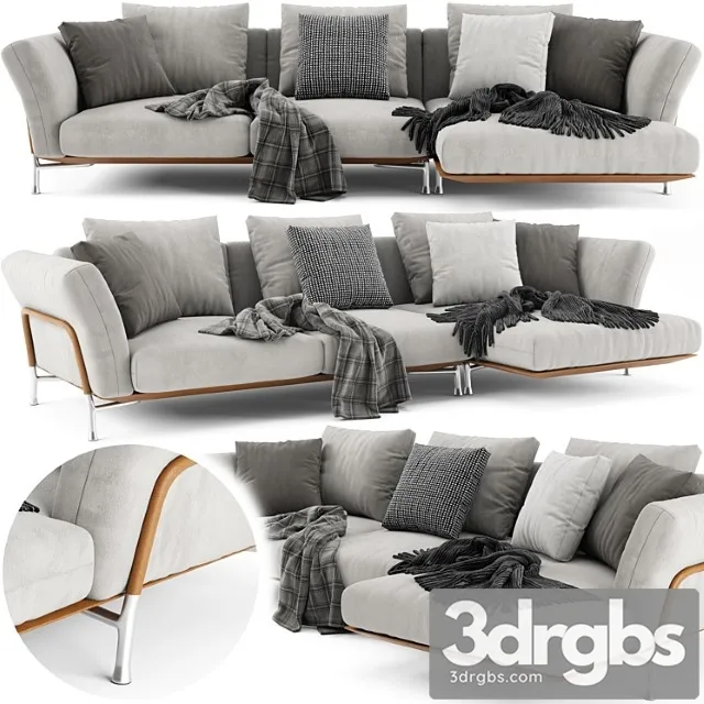 Flexform ambroeus chaise longue