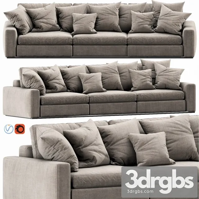 Flexform Beauty 3 3D Model Free