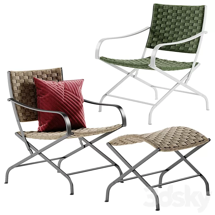 Flexform carlotta armchair 3D Model