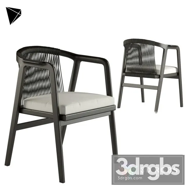 Flexform Crono Poltrocina Chair 3D Model Free