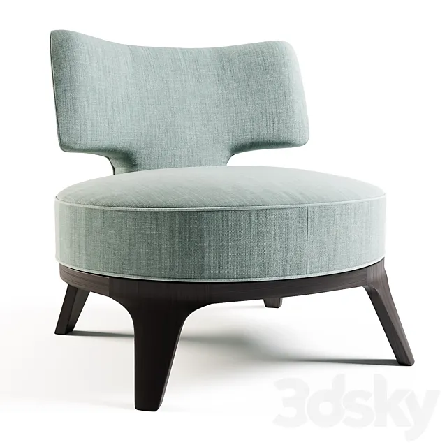 Flexform Drop ottoman 3DModel