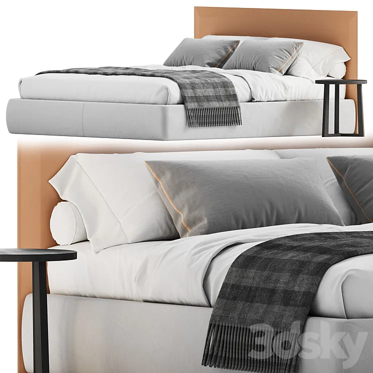 Flexform Eden Beds 3D Model Free