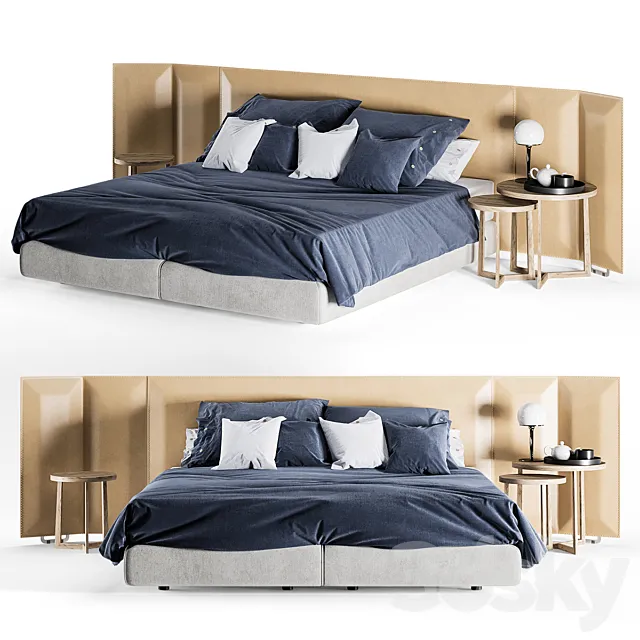 Flexform Eden Plus Bed 3DModel