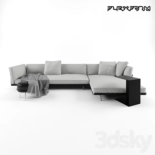 Flexform ESTE 3D Model