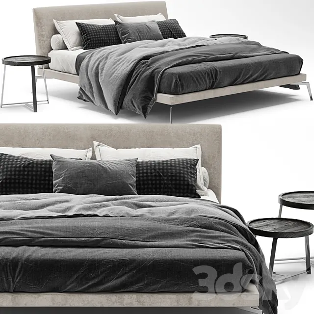 Flexform Feel Good Bed 3DModel