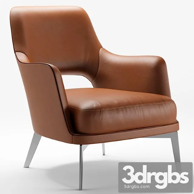 Flexform gatsby armchair 3D Model Free