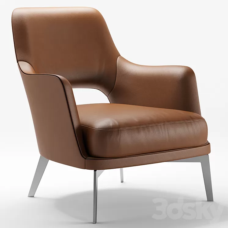 Flexform gatsby armchair 3D Model