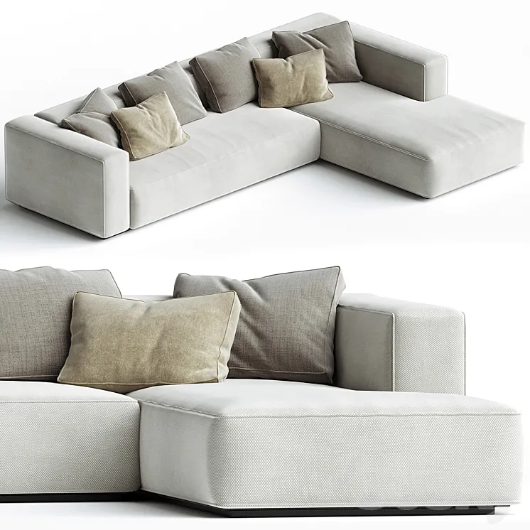 Flexform GRANDEMARE 15LXA 3D Model Free