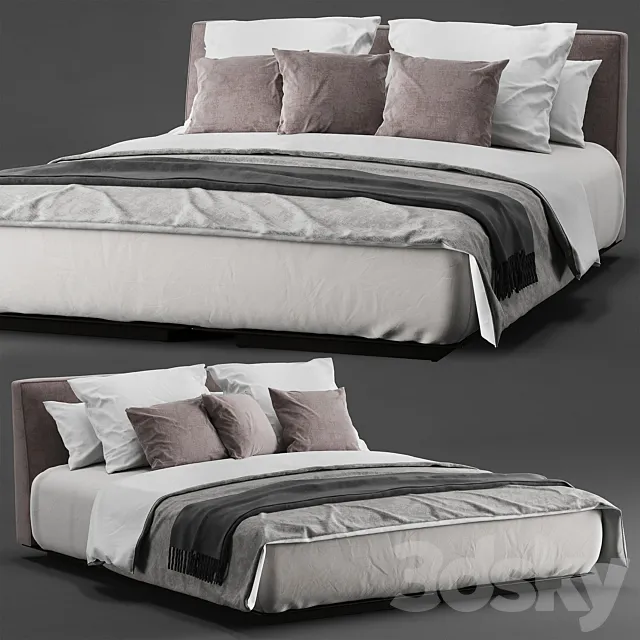 Flexform grandemare bed 3DModel