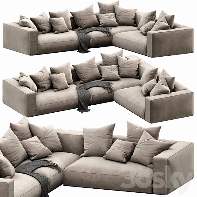 Flexform Grandemare Sectional 3DModel
