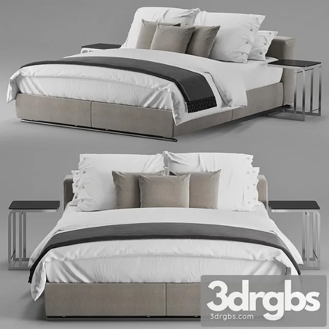 Flexform groundpiece slim bed 2 Free Download