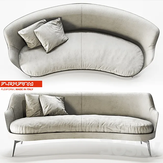 Flexform Guscio 3DModel