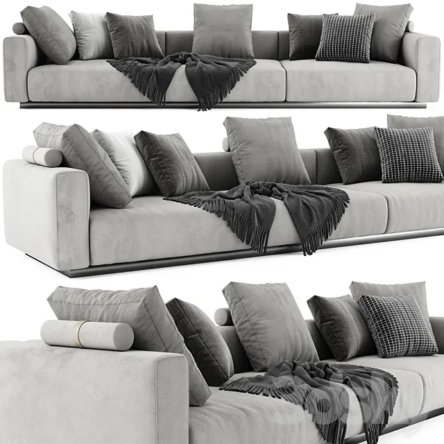 Flexform Lario 3 Seater 3DModel