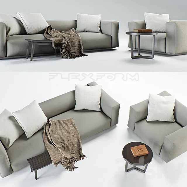 Flexform Lario 3D Model