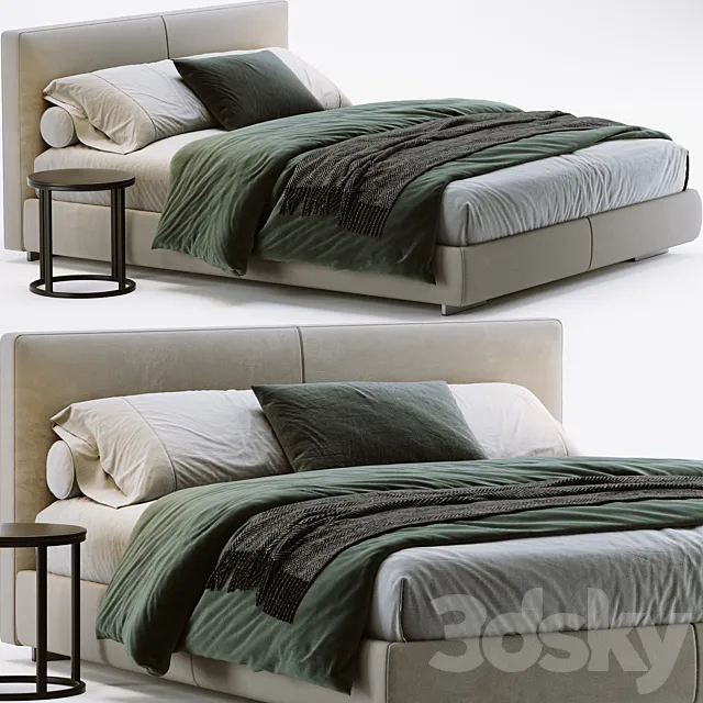Flexform Magnum Bed 3DModel