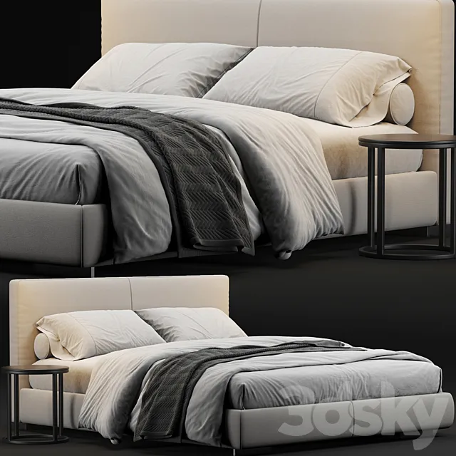 Flexform Magnum Bed 3DModel