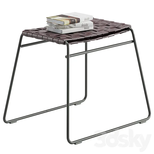 Flexform mate ottoman 3DModel