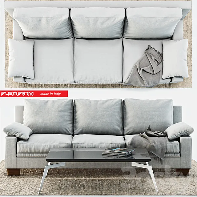Flexform MAXIMDUE 3DModel