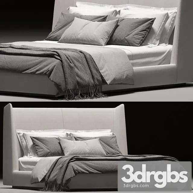 Flexform midnight 2 3D Model Free