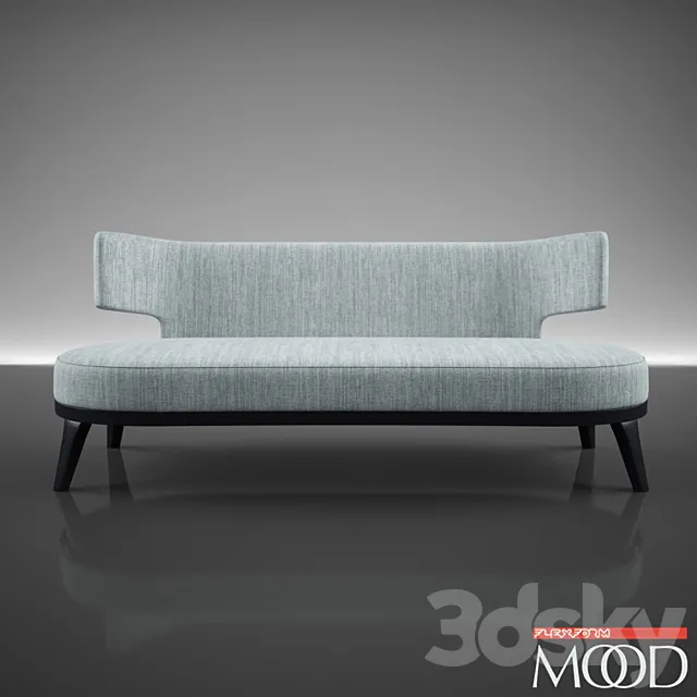 Flexform Mood Drop sofa 3D Model