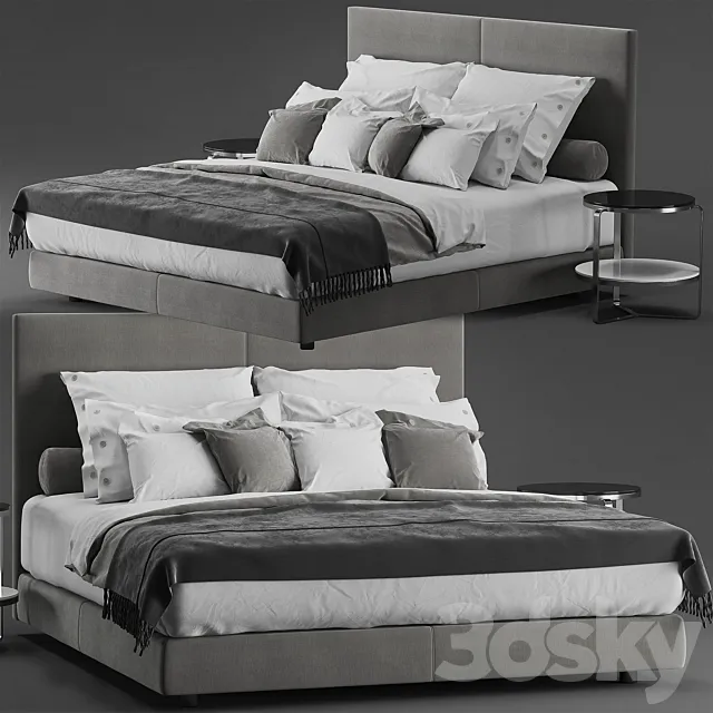 Flexform Oltre Bed 3DModel