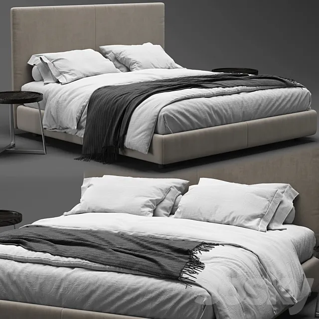Flexform Oltre Bed 3DModel