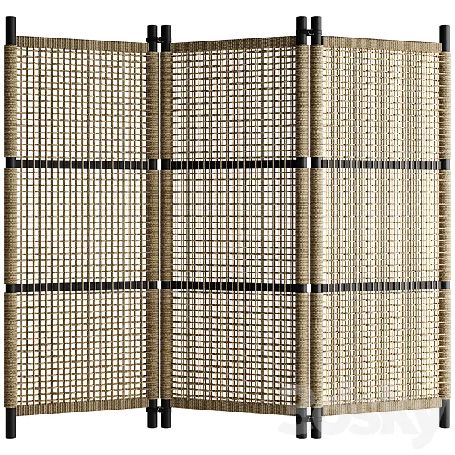 Flexform Parker Screen 3DModel