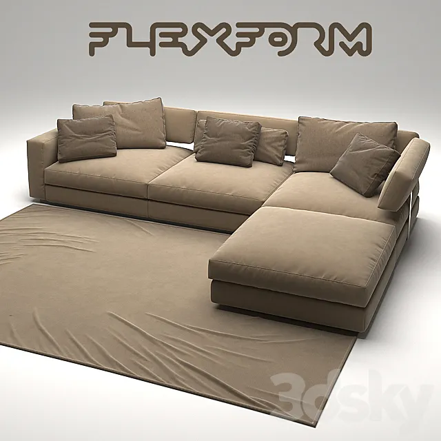 FLEXFORM SOFA 3DModel