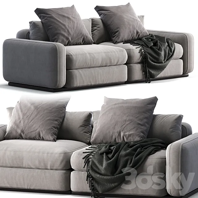 Flexform Sofa Beauty 3D Model
