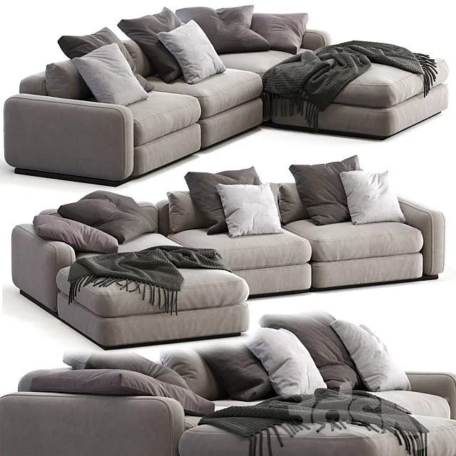 Flexform Sofa Beauty 3D Model