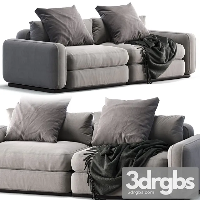 Flexform sofa beauty_2 2 3D Model Free