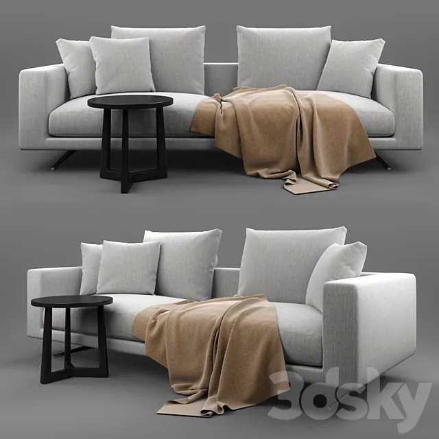 Flexform sofa CAMPIELLO 3DModel