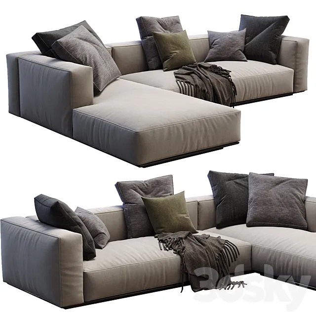 Flexform Sofa Grandemare 3DModel