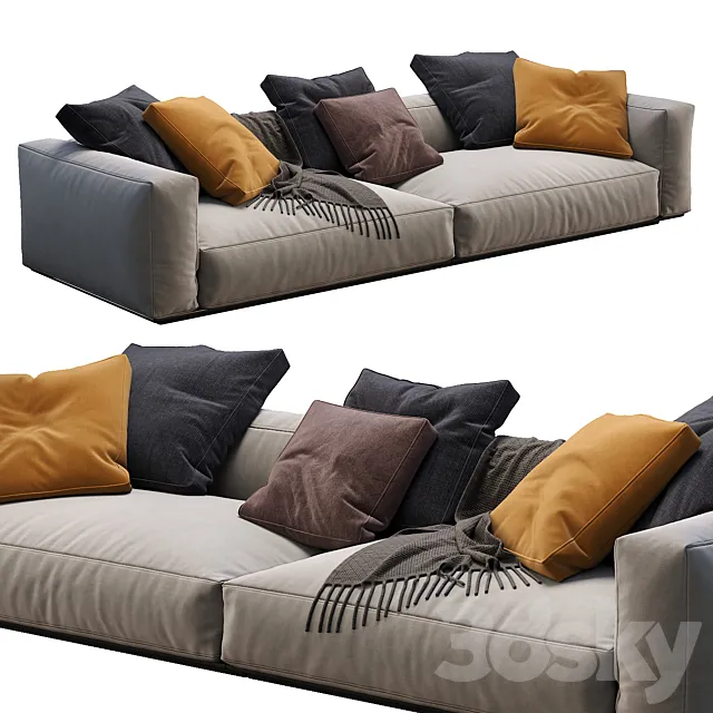 Flexform Sofa GRANDEMARE 3DModel