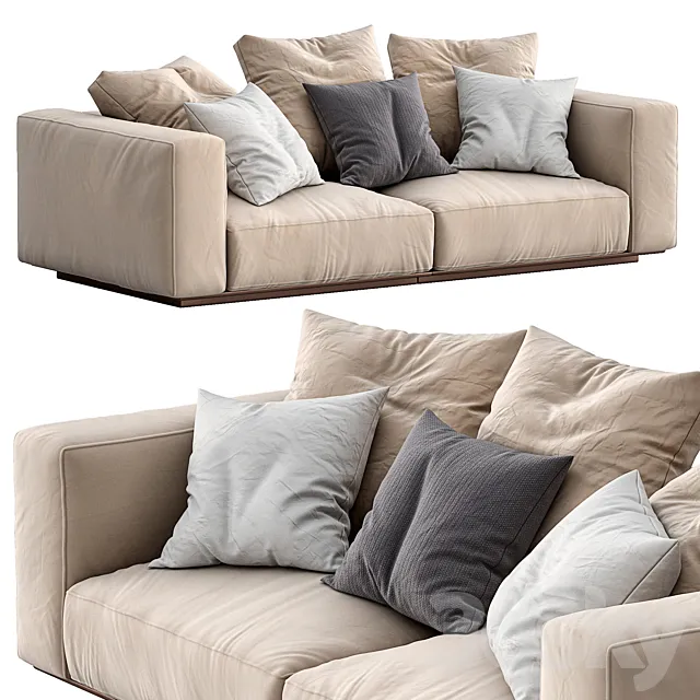 Flexform Sofa GRANDEMARE 3DModel
