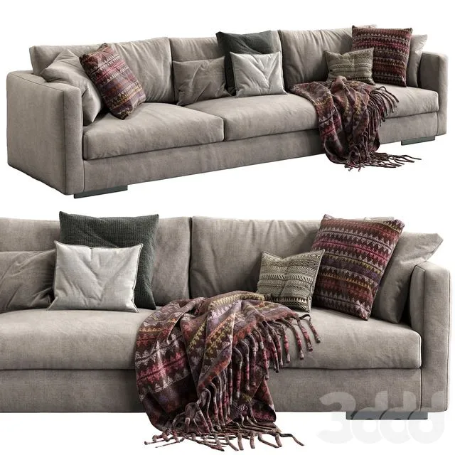 Flexform Sofa MAGNUM 3D Model