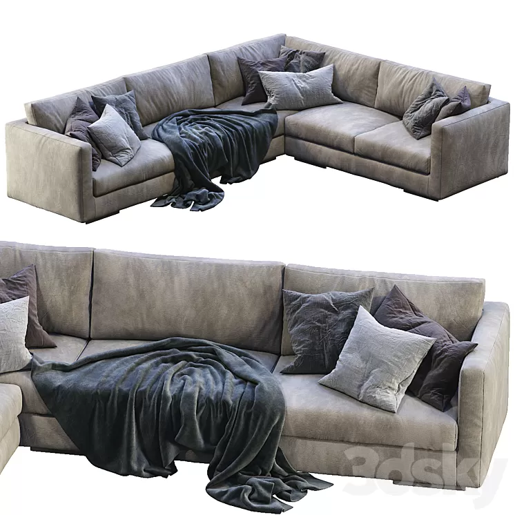 Flexform Sofa MAGNUM 3D Model