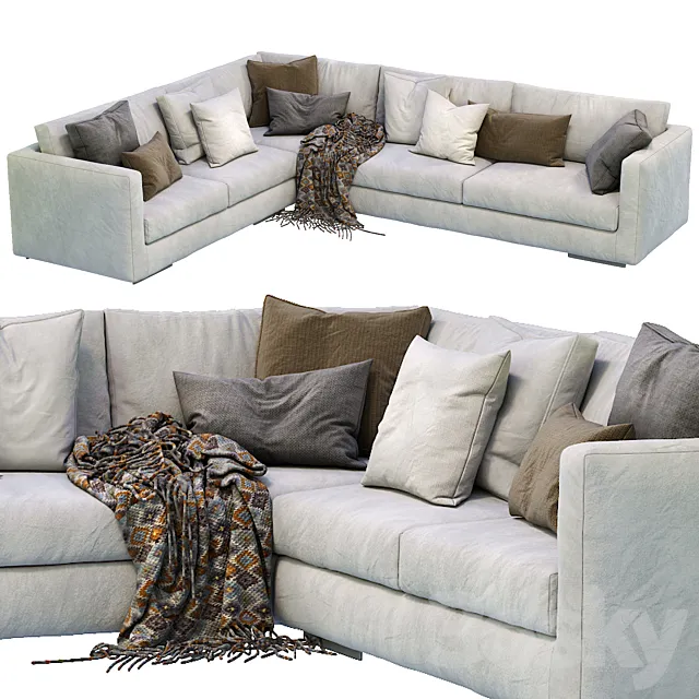 Flexform Sofa MAGNUM 3D Model