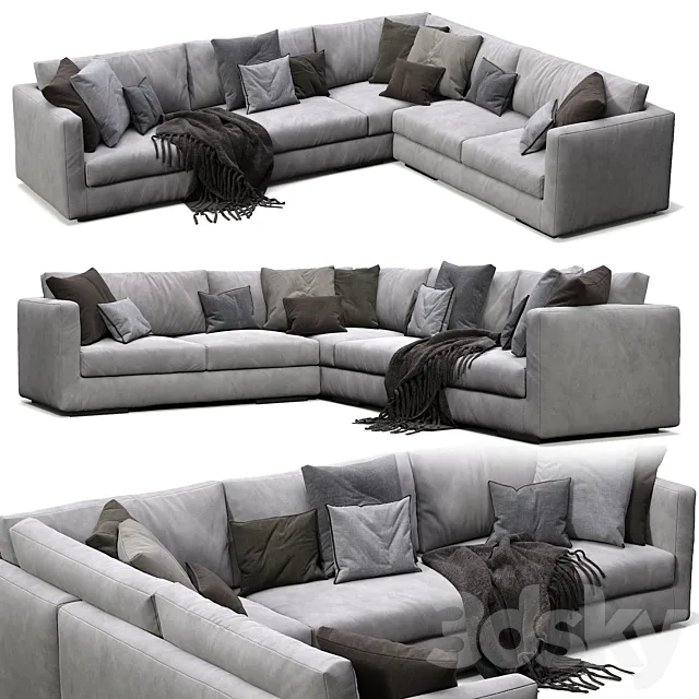 Flexform Sofa Magnum 3D Model