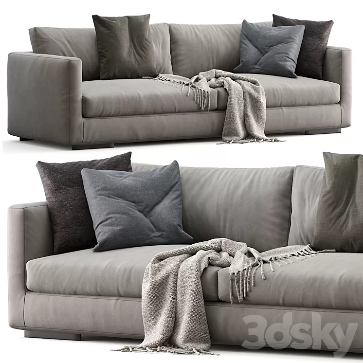 Flexform Sofa MAGNUM 3D Model