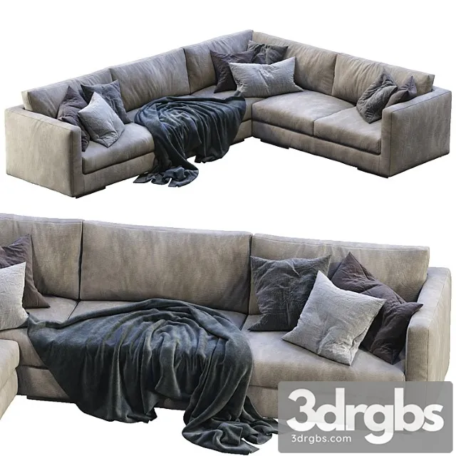Flexform sofa magnum_22 2 3D Model Free