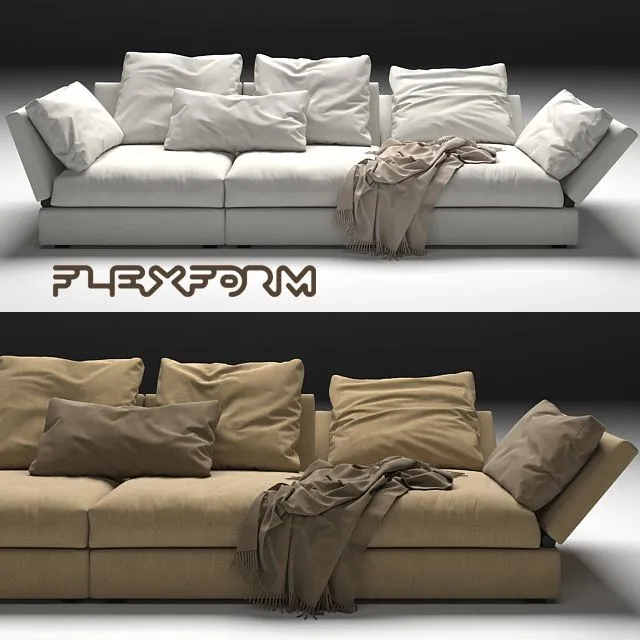 Flexform Sunny sofa 3D Model