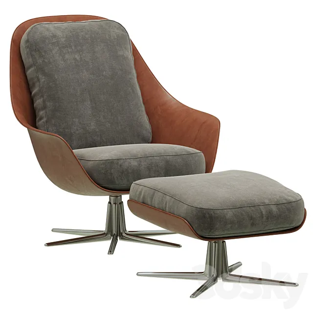 Flexform SVEVA 3D Model