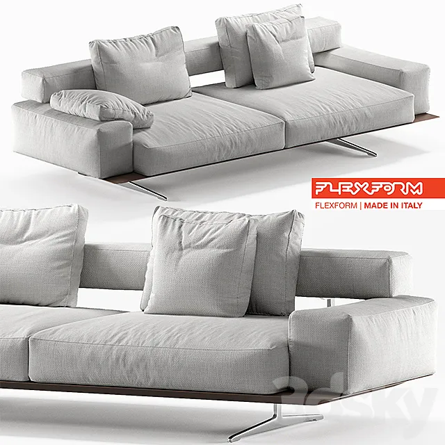 Flexform Wing 3D Model