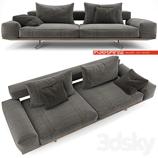 Flexform Wing Sofa 3DModel