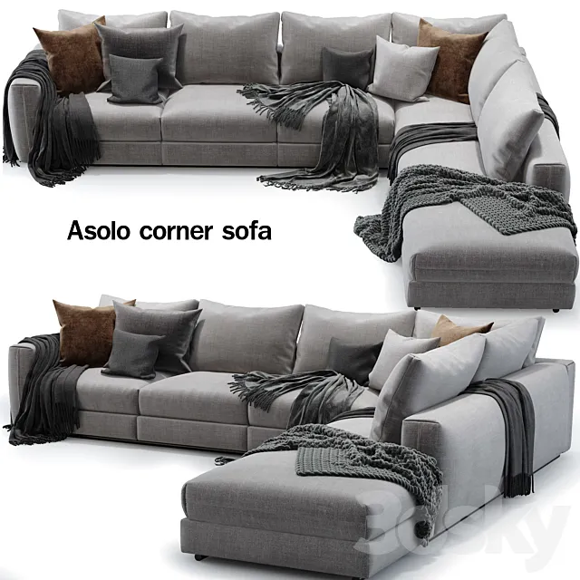 Flexform_Asolo sofa 3D Model