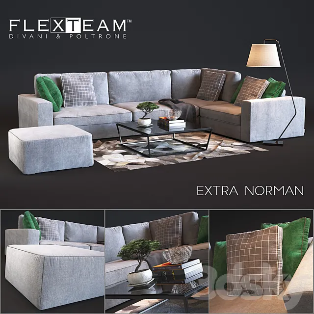 Flexteam Extra - Norman 3DModel