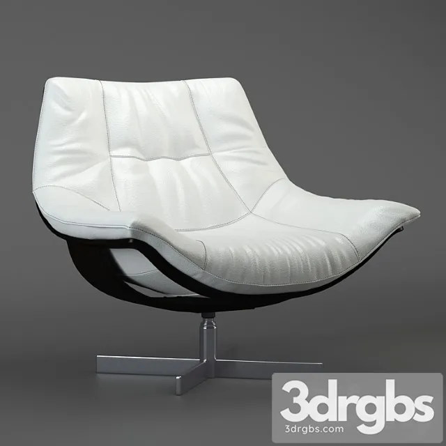 Flight armchair roche bobois 3D Model Free