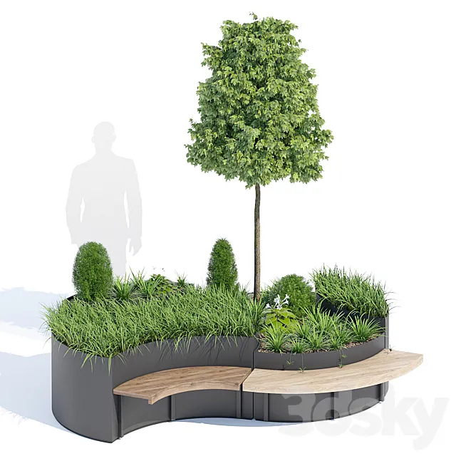 Flo planter 3D Model