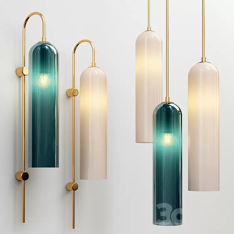 Float minimalist lighting 3D Model